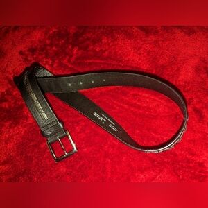 Genuine Leather Armani Exchange Belt -Dark brown with metal -Men's 32